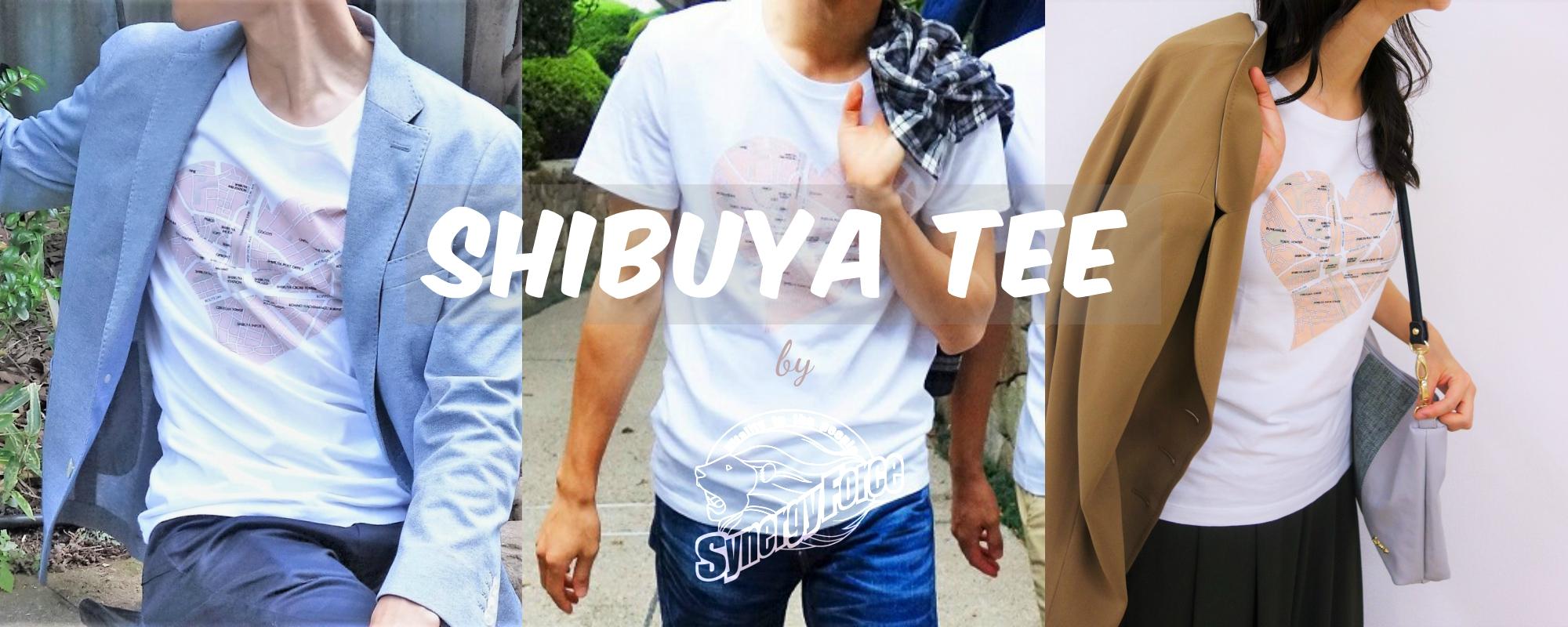 Synergy Force Original SHIBUYA T-Shirts. Shelina Moreda / Avalon Biddle / Photographer: Jin Sasaki
